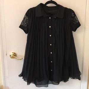 BIG SALE - Moving Overseas - black top dress